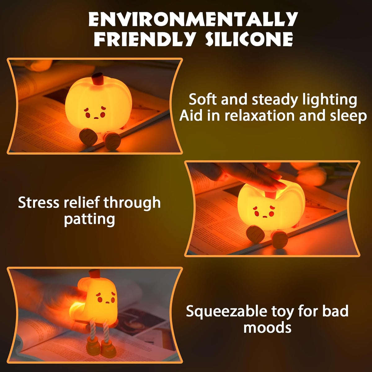 ✨Cute Pumpkin Night Light✨