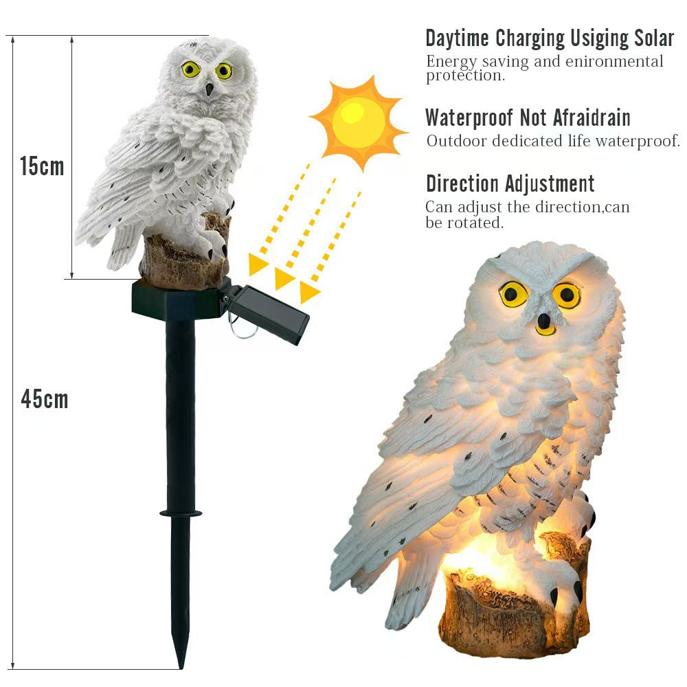 🔥 Świąteczna promocja – 50% zniżki 🔥 Wodoodporna lampka słoneczna w kształcie sowy